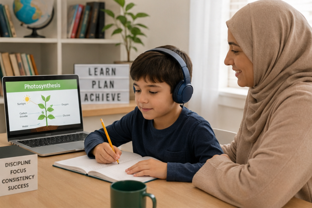 virtual classroom UK students learning